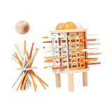 Maxbell Wooden Stick Toys Tabletop Board Game Coordination Training Game Kids Adults