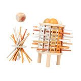 Maxbell Wooden Stick Toys Tabletop Board Game Coordination Training Game Kids Adults