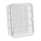 Maxbell Acrylic Figure Storage Box Dustproof for Mini Toy Action Figures Collections