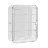 Maxbell Acrylic Figure Storage Box Dustproof for Mini Toy Action Figures Collections