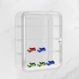 Maxbell Acrylic Figure Storage Box Dustproof for Mini Toy Action Figures Collections