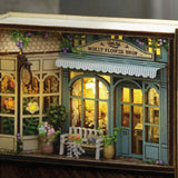 Maxbell Miniature Dollhouse Novelty Colorful Birthday Gift Present Wooden Doll House