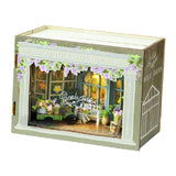 Maxbell Miniature Dollhouse Novelty Colorful Birthday Gift Present Wooden Doll House