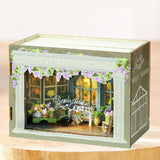Maxbell Miniature Dollhouse Novelty Colorful Birthday Gift Present Wooden Doll House