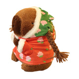 Maxbell Capybara Plush Keychain Toy Cute Fashion Plush Doll Key Chain for Girls Boys