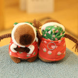 Maxbell Capybara Plush Keychain Toy Cute Fashion Plush Doll Key Chain for Girls Boys