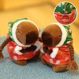 Maxbell Capybara Plush Keychain Toy Cute Fashion Plush Doll Key Chain for Girls Boys