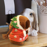 Maxbell Capybara Plush Keychain Toy Cute Fashion Plush Doll Key Chain for Girls Boys