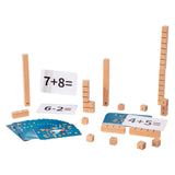 Maxbell Montessori Math Toy Developmental Math Manipulatives for Toddlers Kids Girls