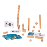 Maxbell Montessori Math Toy Developmental Math Manipulatives for Toddlers Kids Girls