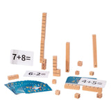 Maxbell Montessori Math Toy Developmental Math Manipulatives for Toddlers Kids Girls