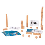 Maxbell Montessori Math Toy Developmental Math Manipulatives for Toddlers Kids Girls