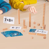 Maxbell Montessori Math Toy Developmental Math Manipulatives for Toddlers Kids Girls