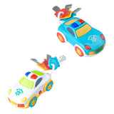 Maxbell Children Car Key RC Toy Cartoon Pretend Toy Key for Birthday Gifts Baby Kids White