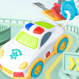 Maxbell Children Car Key RC Toy Cartoon Pretend Toy Key for Birthday Gifts Baby Kids White