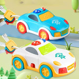 Maxbell Children Car Key RC Toy Cartoon Pretend Toy Key for Birthday Gifts Baby Kids Blue