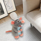 Maxbell Cute Stuffed Plush Mouse Decoration Mouse Plush Stuffed Animal Children Baby Dark Gray