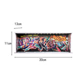 Maxbell 1/64 Parking Lot Scene Display Case Home Acrylic Display Stand for Alloy Car
