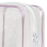 Maxbell Mini Figure Storage Case Dustproof Figure Display Bag for 5.91'' Anime Dolls Violet
