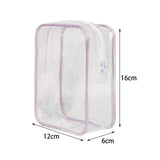 Maxbell Mini Figure Storage Case Dustproof Figure Display Bag for 5.91'' Anime Dolls Violet