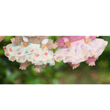 Maxbell 2xMini Doll Clothes Hair Accessory Dress up for Cloth Dolls Pendant Doll Dolls pink