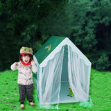 Maxbell Tent for Kids Foldable Pretend Play Kids Play House for Home Garden Backyard