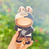 Maxbell 2xDoll Fashion Sweatshirt Suit for 15cm Pendant Dolls Fashion Doll Girls Dolls