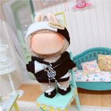 Maxbell 2xDoll Fashion Sweatshirt Suit for 15cm Pendant Dolls Fashion Doll Girls Dolls