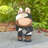 Maxbell 2xDoll Fashion Sweatshirt Suit for 15cm Pendant Dolls Fashion Doll Girls Dolls