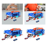 Maxbell Dinosaur Eating Cars Track and Stores with Sliding Track for Children Babies with 2 cars