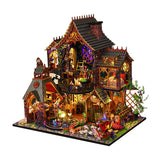 Maxbell Dollhouse Kits Desktop Decoration Creative Educational Artwork 3D Puzzle