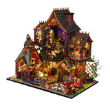 Maxbell Dollhouse Kits Desktop Decoration Creative Educational Artwork 3D Puzzle