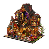 Maxbell Dollhouse Kits Desktop Decoration Creative Educational Artwork 3D Puzzle