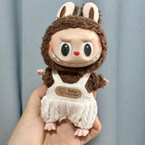 Maxbell Fashion Dolls Dress Suit Beatiful Costume for 17cm Dolls Dress up Boys Dolls Beige
