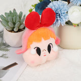 Maxbell Cute Plush Keychain Ornament Funny Keyring for Children Adults Hoilday Gifts red ears