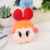Maxbell Cute Plush Keychain Ornament Funny Keyring for Children Adults Hoilday Gifts red ears