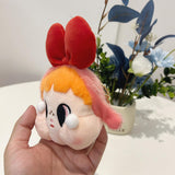 Maxbell Cute Plush Keychain Ornament Funny Keyring for Children Adults Hoilday Gifts red ears