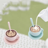 Maxbell Coffee Machine Plaything Wood-made Knickknack for Domestic Kitchen Gathering