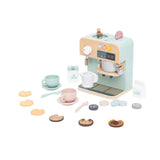 Maxbell Coffee Machine Plaything Wood-made Knickknack for Domestic Kitchen Gathering