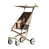 Maxbell Baby Travel Stroller Stable with Sunshade Cover for Outside Shopping Outdoor Coffee Oxford Cloth