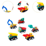 Maxbell 6x Pull Back Cars Toy Cute Party Favors Play for Ages 3 4 5 6 Years Old Boys Engineering Cars