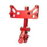 Maxbell RC Car Adjustable Drop Hitch Receiver for 1:6 Scale RC Crawler Car Truck Toy Red