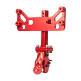 Maxbell RC Car Adjustable Drop Hitch Receiver for 1:6 Scale RC Crawler Car Truck Toy Red