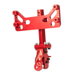 Maxbell RC Car Adjustable Drop Hitch Receiver for 1:6 Scale RC Crawler Car Truck Toy Red