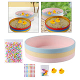 Maxbell 1/12 Dollhouse Ball Pool Dolls Scene Pretend Play for Ob11 Doll Accessory Light Color