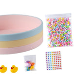 Maxbell 1/12 Dollhouse Ball Pool Dolls Scene Pretend Play for Ob11 Doll Accessory Light Color