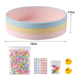 Maxbell 1/12 Dollhouse Ball Pool Dolls Scene Pretend Play for Ob11 Doll Accessory Light Color