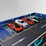 Maxbell 1/32 Diecast Model Car Display Case Showcase Display Shelf Kids Adults Gifts 5 layer