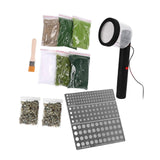 Maxbell Static Grass Flocking Applicator Mini Electrostatic Flocking Machine for DIY