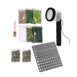 Maxbell Static Grass Flocking Applicator Mini Electrostatic Flocking Machine for DIY